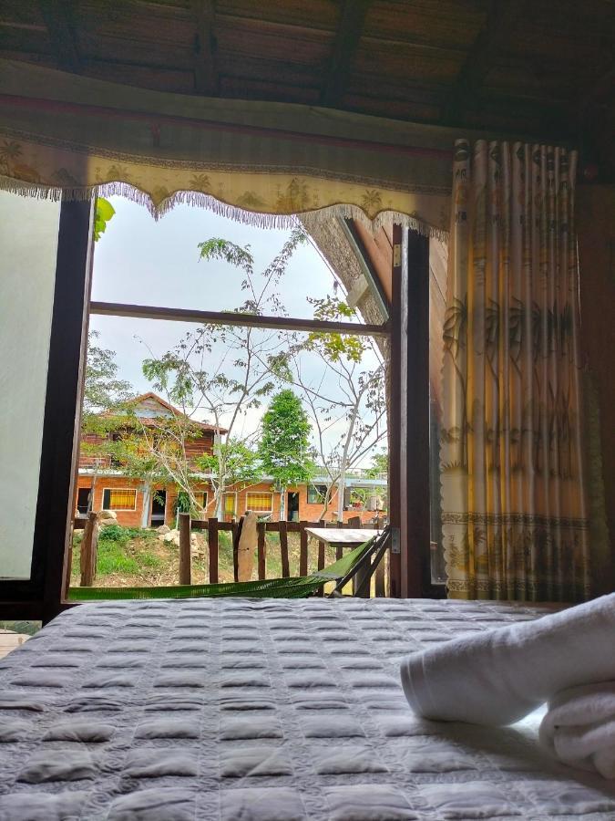 Rice Straw Green Lodge- Resort Quan Tom エクステリア 写真