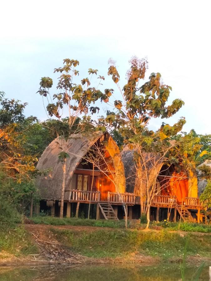 Rice Straw Green Lodge- Resort Quan Tom エクステリア 写真
