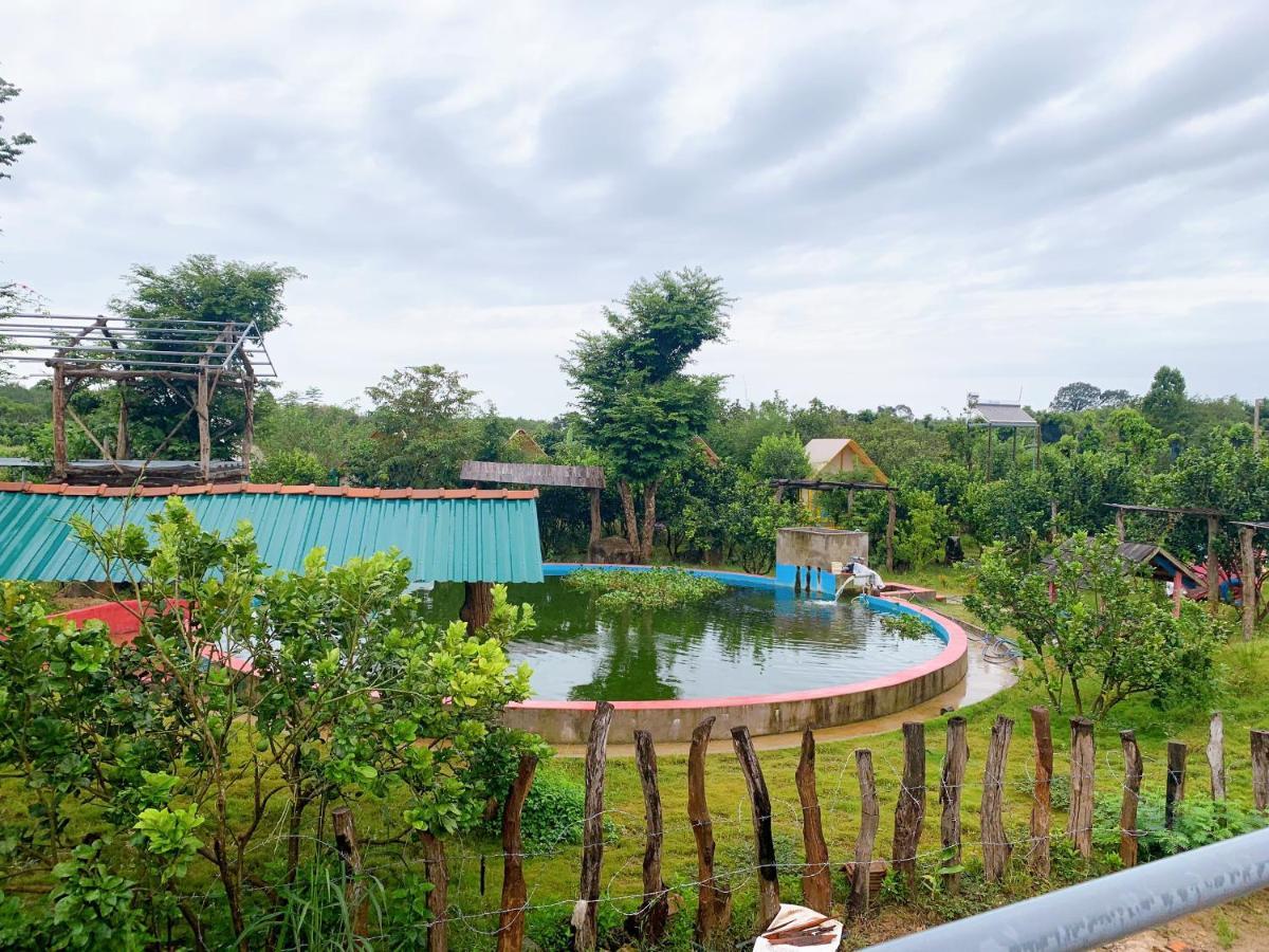 Rice Straw Green Lodge- Resort Quan Tom エクステリア 写真