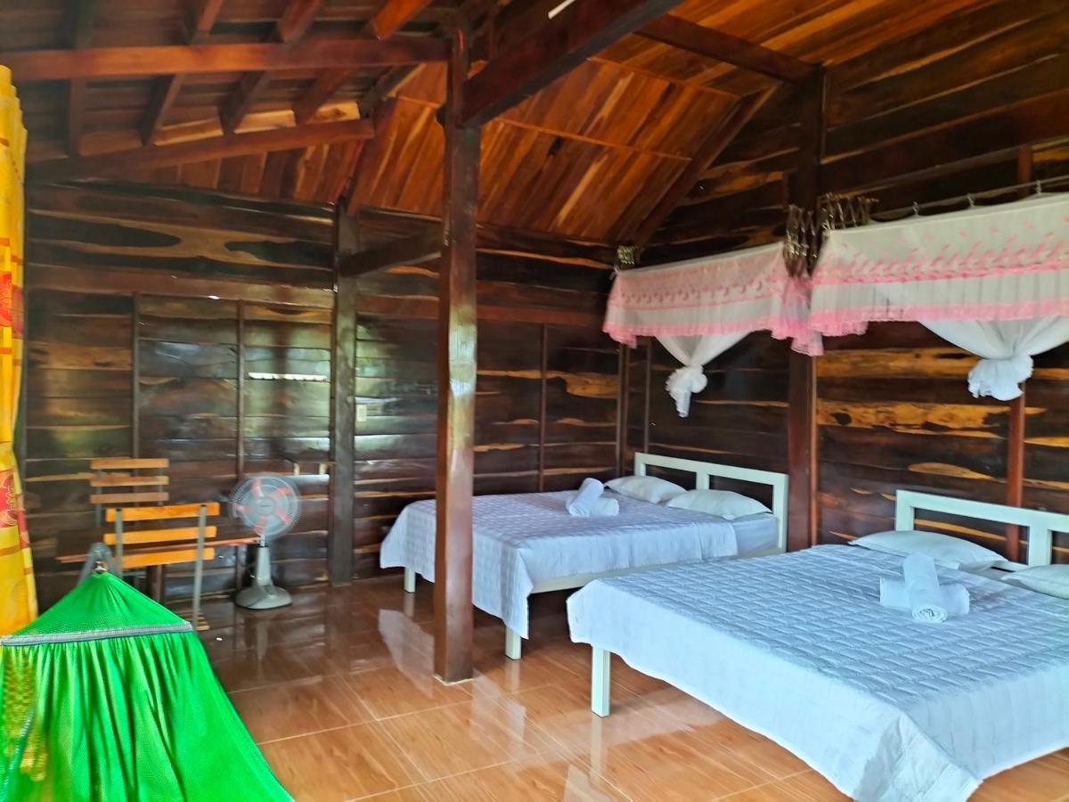 Rice Straw Green Lodge- Resort Quan Tom エクステリア 写真