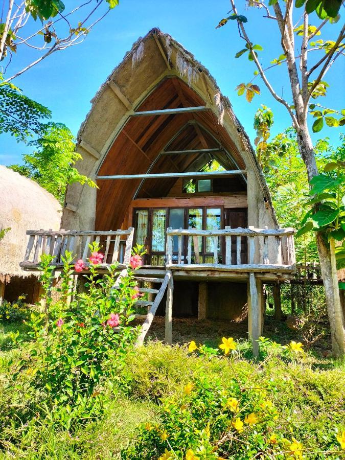 Rice Straw Green Lodge- Resort Quan Tom エクステリア 写真