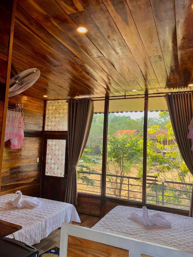 Rice Straw Green Lodge- Resort Quan Tom エクステリア 写真