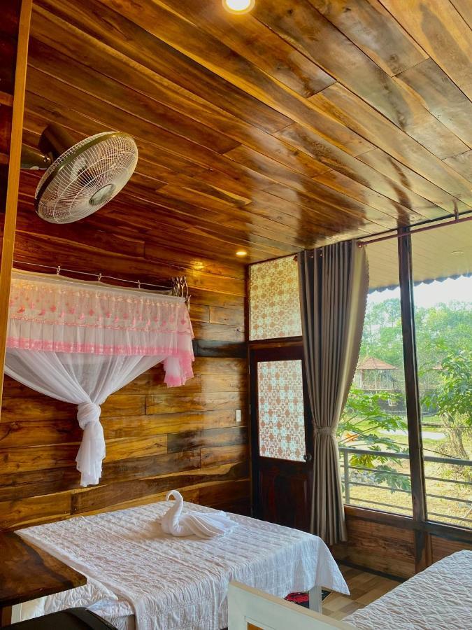 Rice Straw Green Lodge- Resort Quan Tom エクステリア 写真